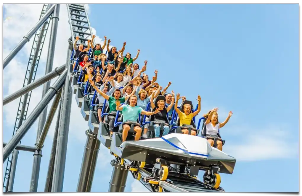 największy roller coaster w Europie